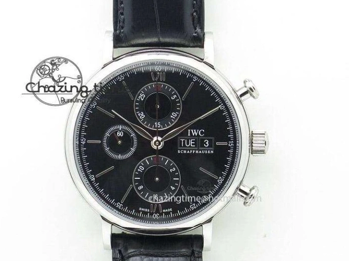 MIROTIME 0208 UrbanChic Ingeniuer St.Laurens SS Blue Dial MK 1:1 Best Edition On Black Leather Strap A 7366